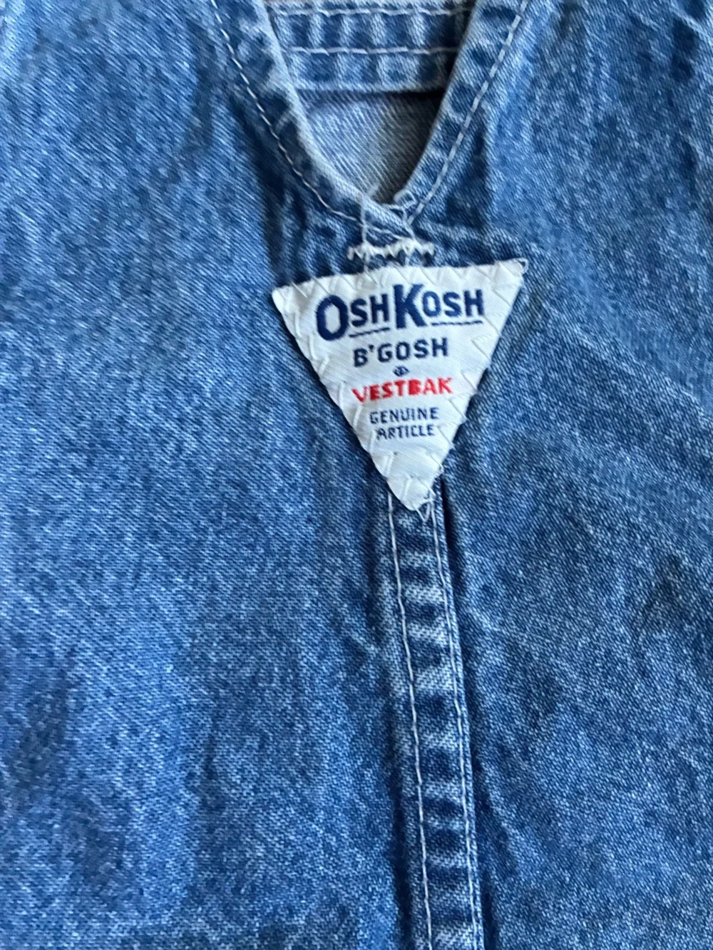 OshKosh Vintage Overalls 3T made in USA